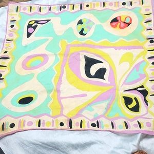 Authentic Emilio Pucci Abstract scarf